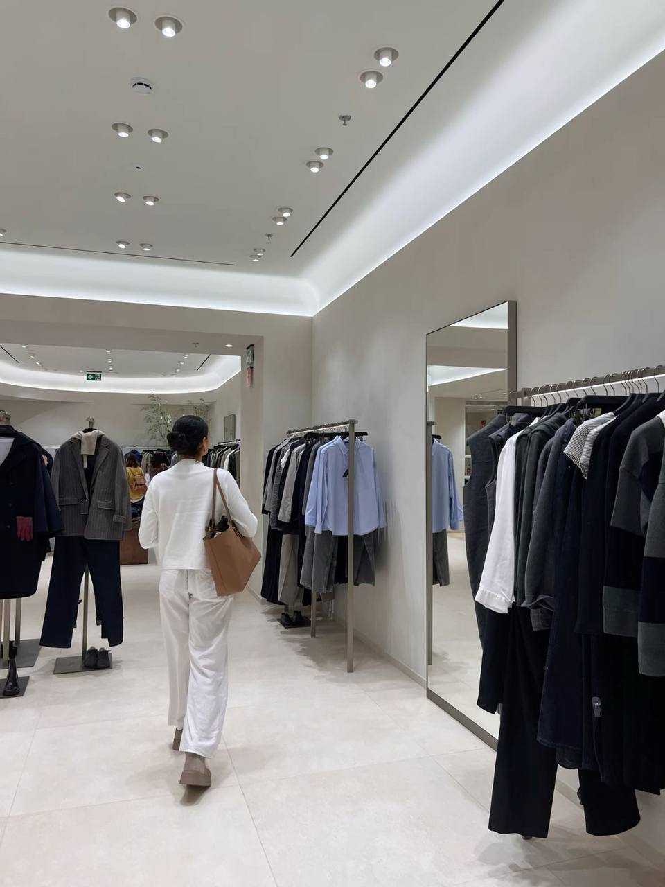 H&M store, browsing new arrivals